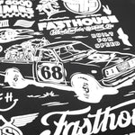 FLASH SS TEE BLACK