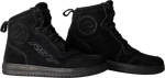 HITOP MOTO SNEAKER CE BOOT BLACK SUEDE  SZ 12
