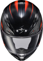 EXO-R430 FULL FACE HELMET WYVERN BLK/RED XL
