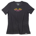 WMN SUN STRUCK SS TEE BLK