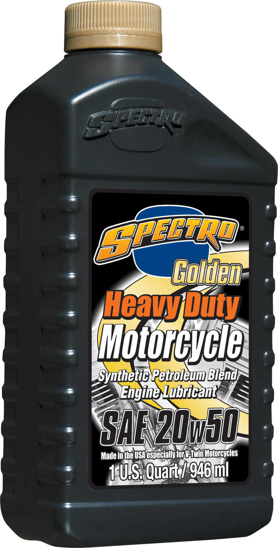 GOLDEN M/C SEMI-SYN HD OIL 20W50 1QT | 310312