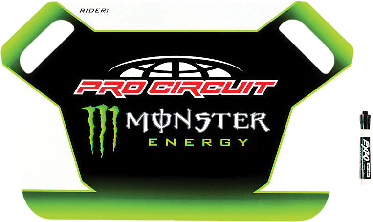 MONSTER ENERGY PIT BOARD W/MARKER | 55146