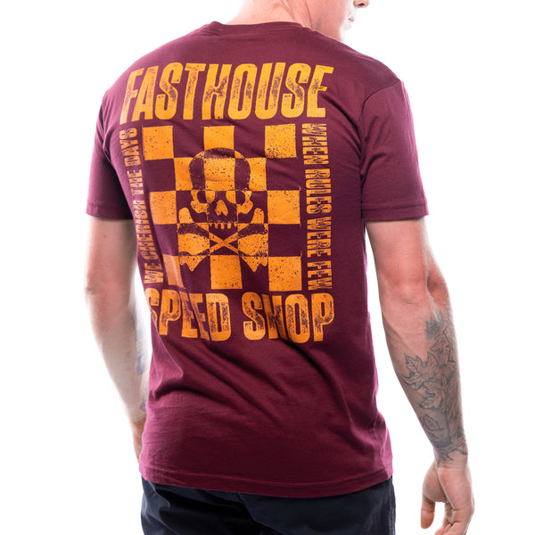 Grid TEE MAROON