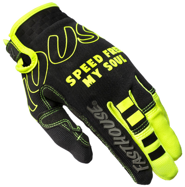 SPEED STYL RIOT GLV BK/VZ