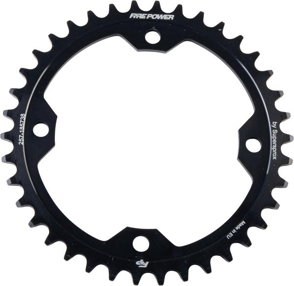 REAR SPROCKET STEEL 38T BLK