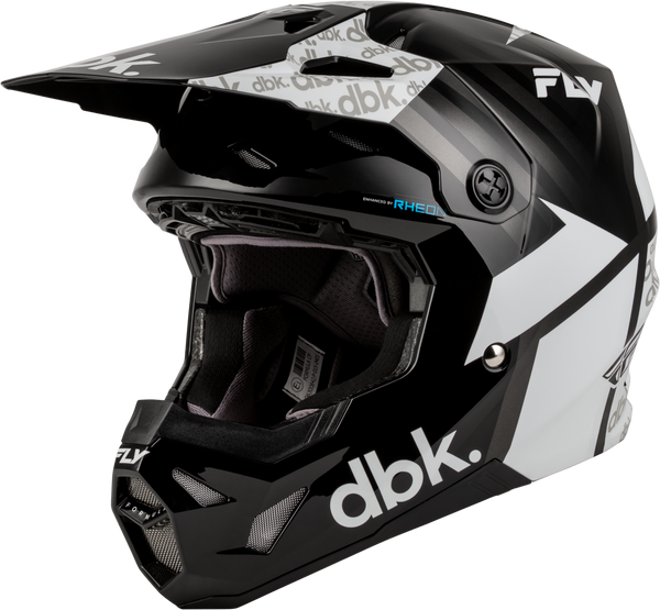 FORMULA CP DBK HELMET BLACK/WHITE/GREY