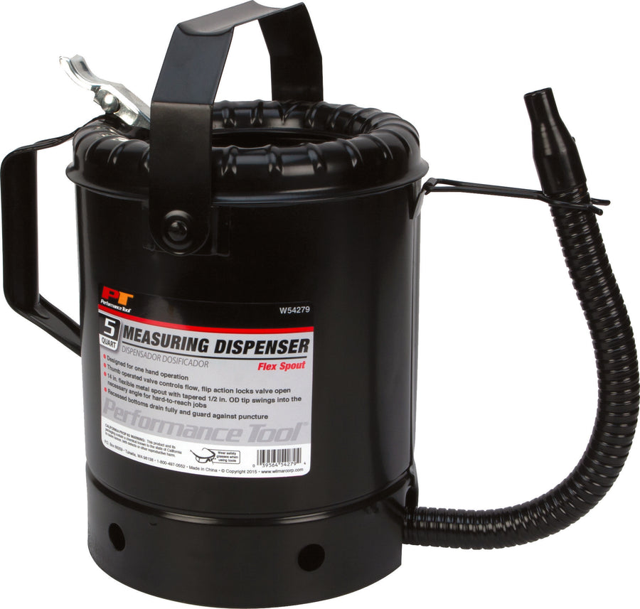 5QT FLEX SPOUT LIQ DISPENSOR | W54279