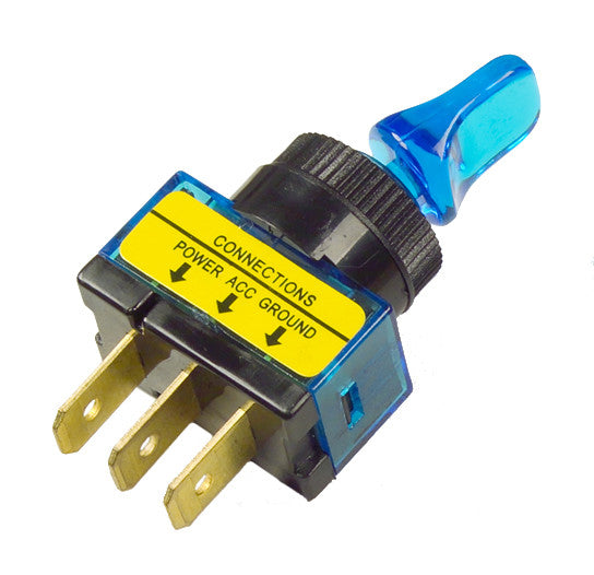 TOGGLE SWITCH BLUE 20 AMP