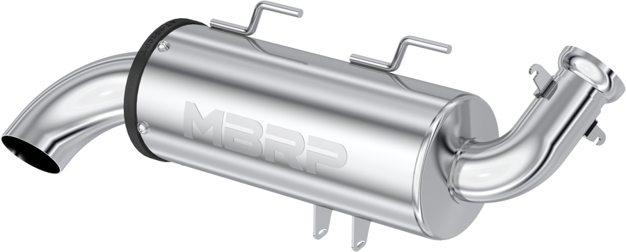 SINGLE SLIP-ON SYSTEM W/ 5" PERFORMANCE MUFFLER CHROME | AT-9526PT