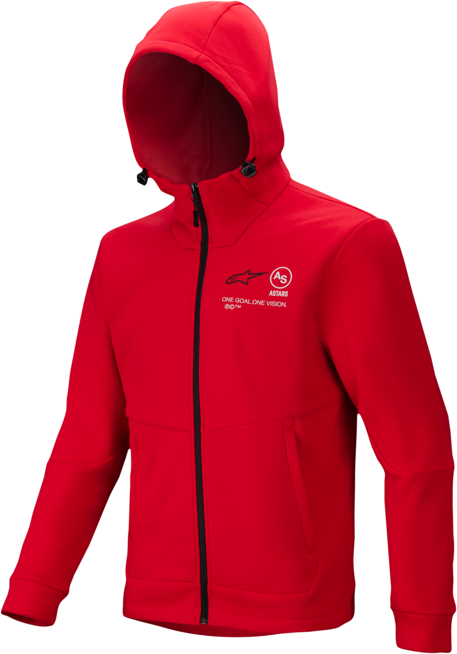 RACER MX FLEECE BRIGHT RED SM