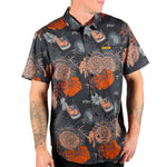 SCENE SS BTNUP SHIRT BLK