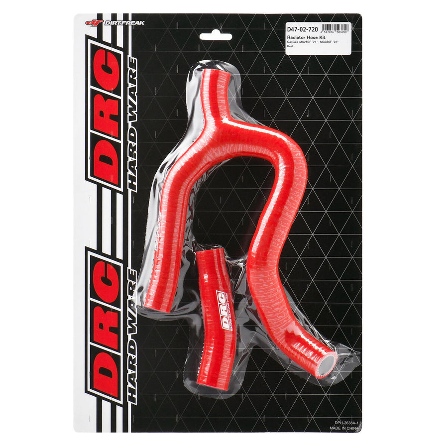 RADIATOR  HOSE  KIT GASGAS RED | D47-02-720