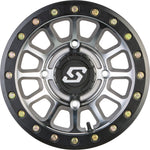 SANO BDLK WHEEL 15X6 4/137 5+1 (+40MM) BLK/AS CAST | A21MA-56037+40S