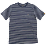 RUFUS STRIPE TEE NVY/WHT