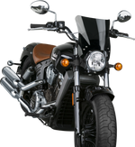 MOHAWK WINDSHIELD DARK TINT BLACK HARDWARE