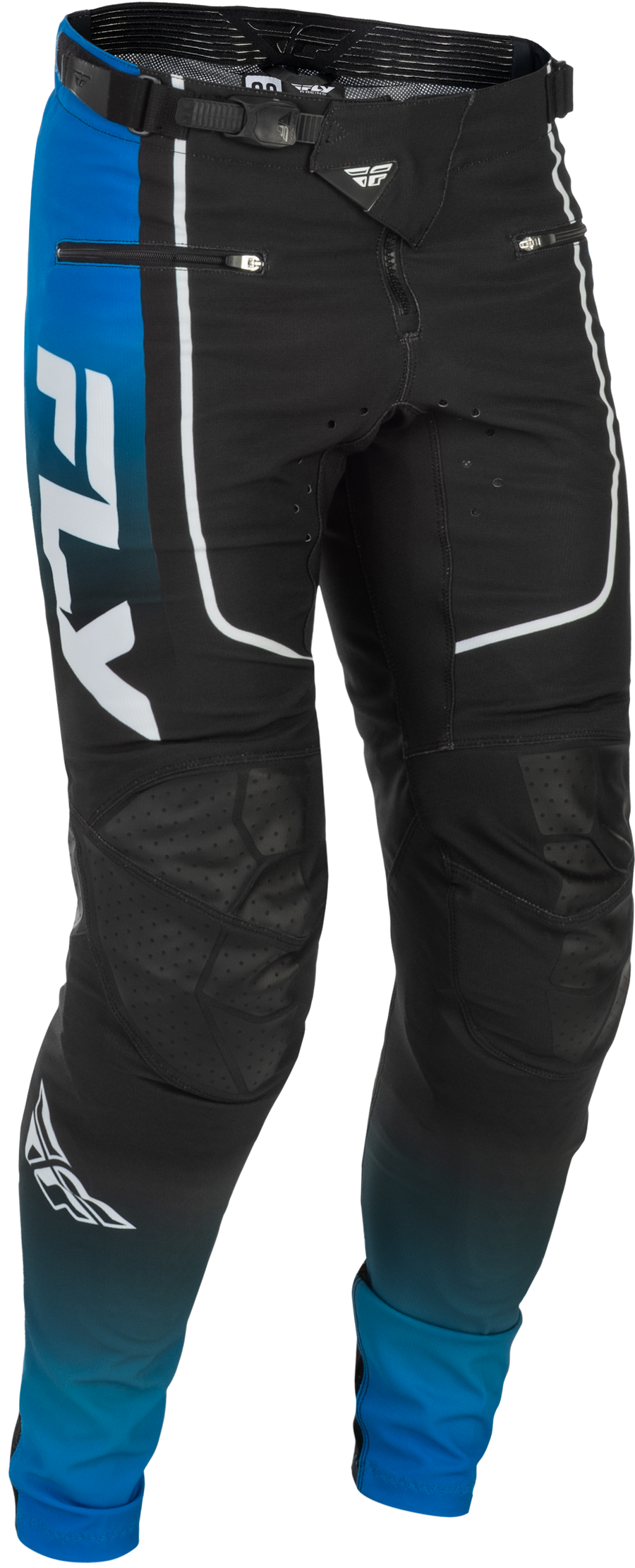 YOUTH RAYCE BICYCLE PANTS BLUE/BLACK/WHITE SZ 26