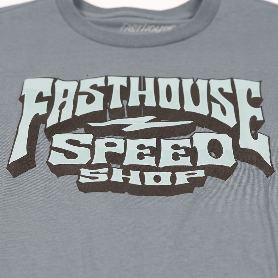 RECORD TEE DENIM