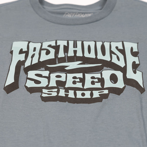 RECORD TEE DENIM