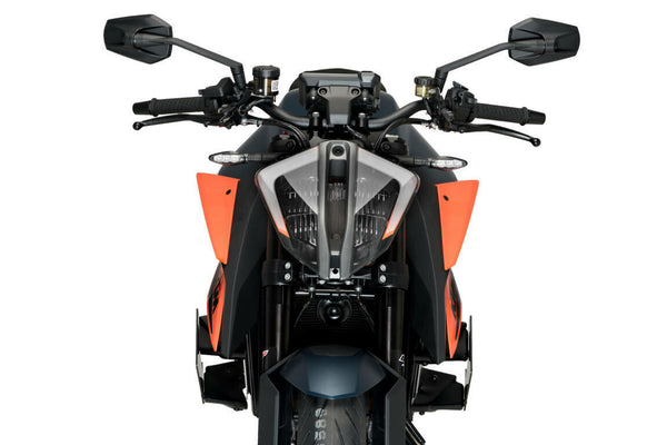 DOWNFORCE SIDE SPOILERS BLACK KTM