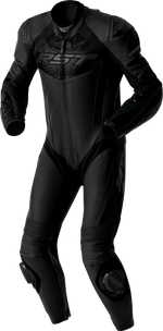 TRACTECH EVO D3O SUIT BLACK LEATHER