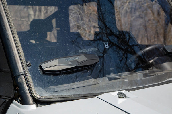 POLY FRONT WINDSHIELD FULL FIXED VENTED POL | 2644