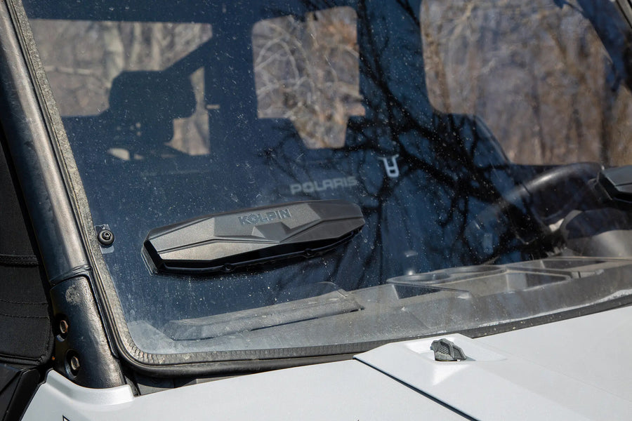 POLY FRONT WINDSHIELD FULL FIXED VENTED POL | 2644