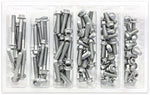 M6 EURO TORX FLANGE BOLT ASSORTMENT 100 PIECE KIT