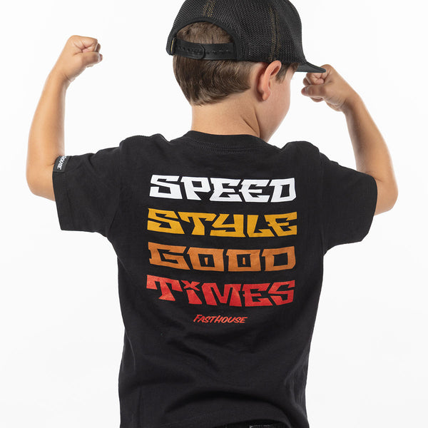 TOD PILLAR SS TEE BLACK