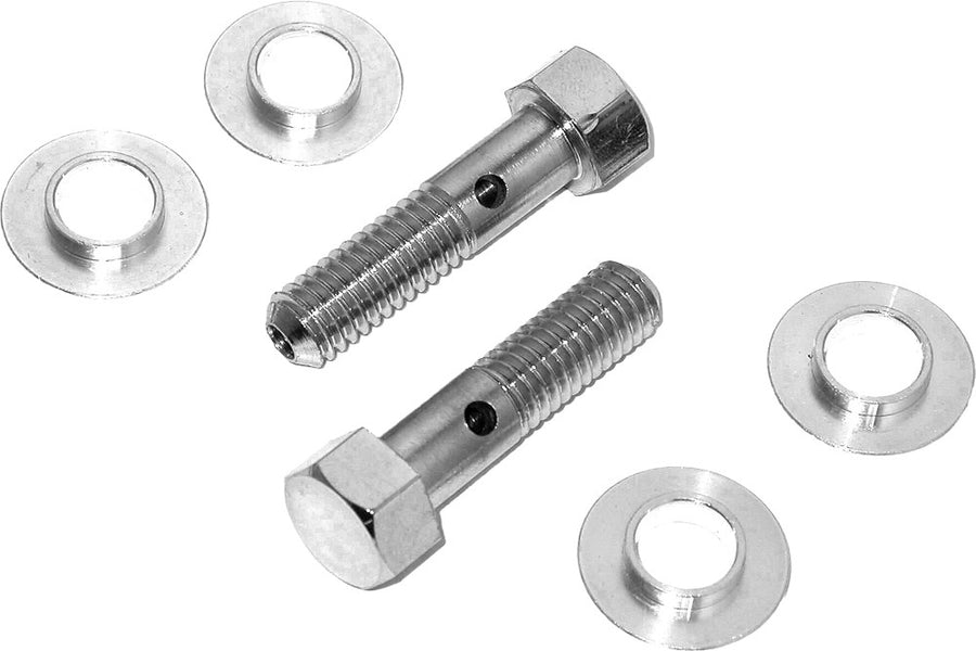 BREATHER BOLTS  CHROME PAIR TWIN CAM | 120230