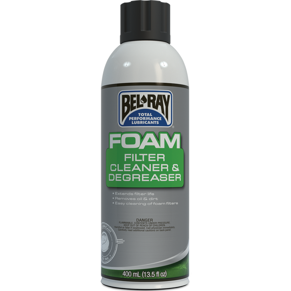 FOAM FILTER CLEANR & DEGREASER 400ML (12/CASE  SOLD EA) | 99180-A400W