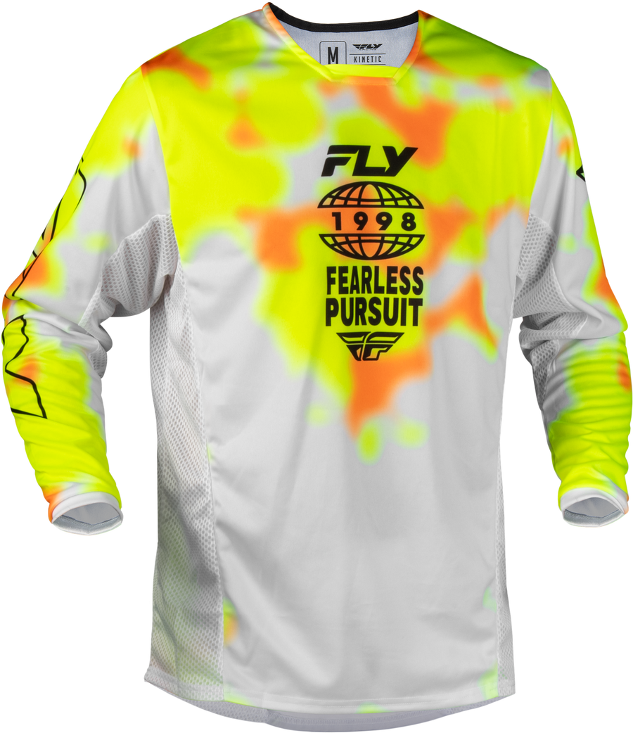 KINETIC BLUR JERSEY WHITE/HI-VIS/ORANGE