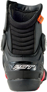 TRACTECH EVO D3O SHORT BOOT BLACK/FLO RED 11.5 | 103697F.RED-45
