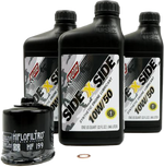 SIDEXSIDE OIL CHANGE KIT 10W50 /W OIL FILTER POL | KU-103