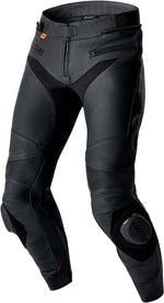 S1 D3O LEATHER PANTS BLACK LG