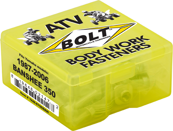 BODY WORK FASTENER KIT ATV | YAM-8706BAN
