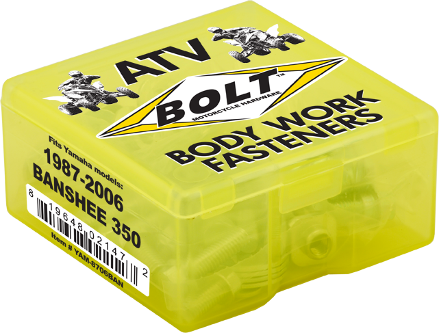 BODY WORK FASTENER KIT ATV | YAM-8706BAN