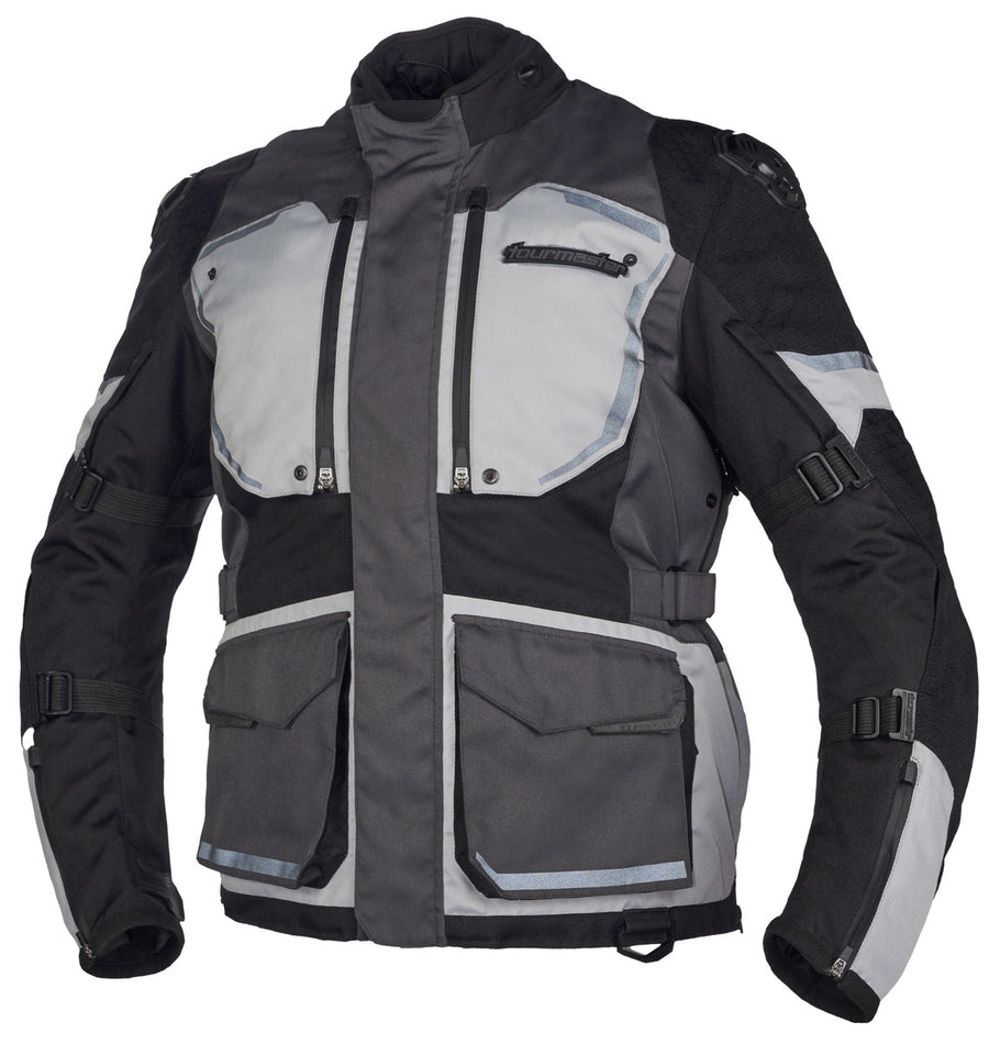 THE TREK JACKET GRY/BLK