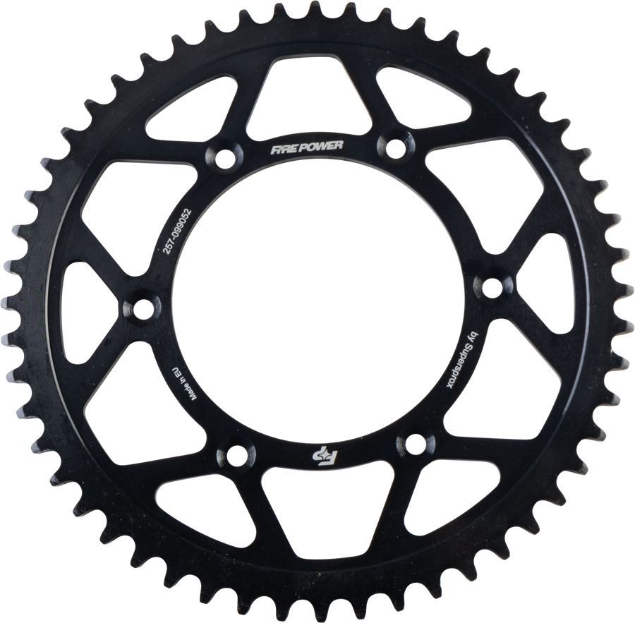 REAR SPROCKET STEEL 52T BLK