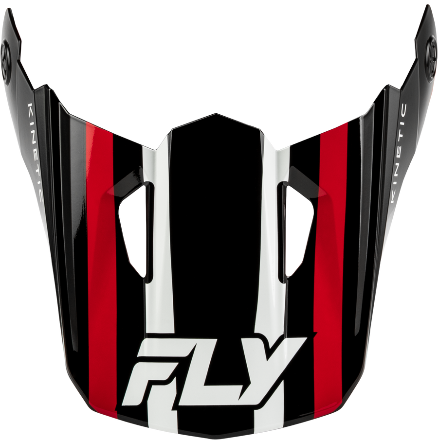 KINETIC SYNC HELMET VISOR BLACK/RED/WHITE XS/SM