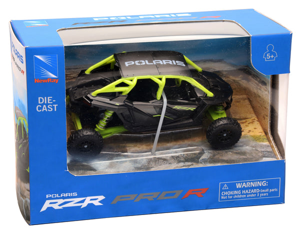 REPLICA 1:18 UTV POLARIS PRO R MATTE ONYX BLACK | 07393