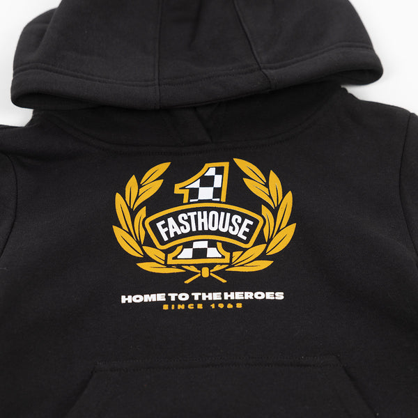 TOD HEROES HOODPLLOVR BLK