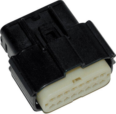 MLX 16-PIN FEM CONNECTOR BLACK FAIRING HARNESS HD 72166-07BK | NM-33472-1601