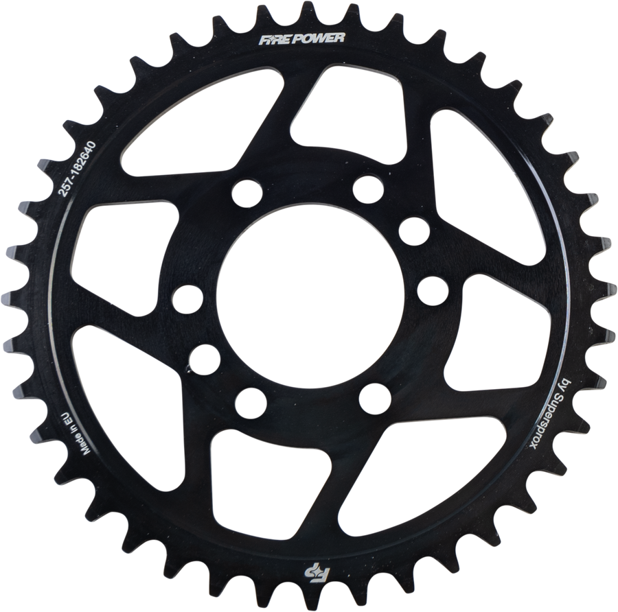 REAR SPROCKET STEEL 40T BLK