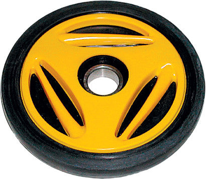 IDLER WHEEL YELLOW 6.50"X25MM