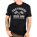 WM CROSSROAD TEE CROP BLK