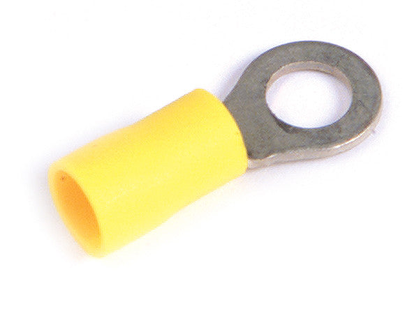 RING TERM 12-10GA 100/PK 1/4" STUD | 83-2505