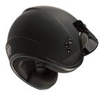 YOUTH OF-2Y OPEN-FACE HELMET MATTE BLACK YL