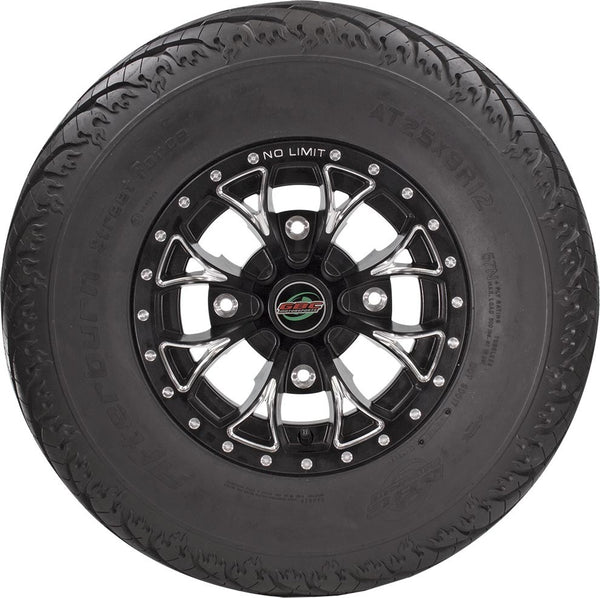 TIRE AFTERBURN SF FRONT 25X8R12 RADIAL LR500LBS | AE122508SF