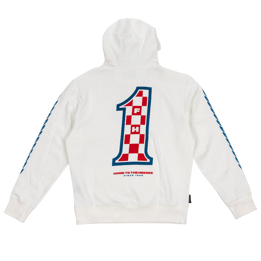 HEROES HOODPLLOVR WHT 3X