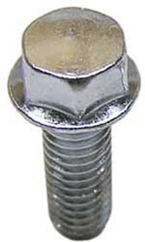 8MM HEX HEAD FLANGE BOLTS 6X1.0X12MM 10/PK